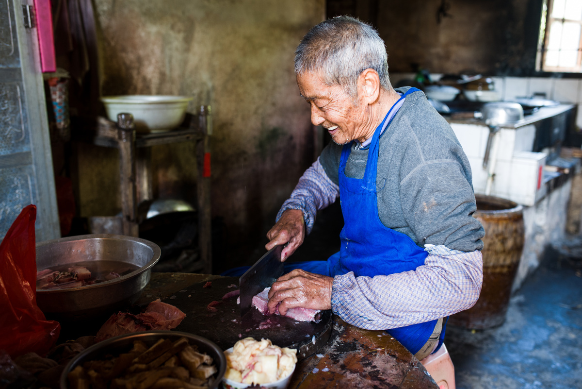大年初二阿公阿嬷