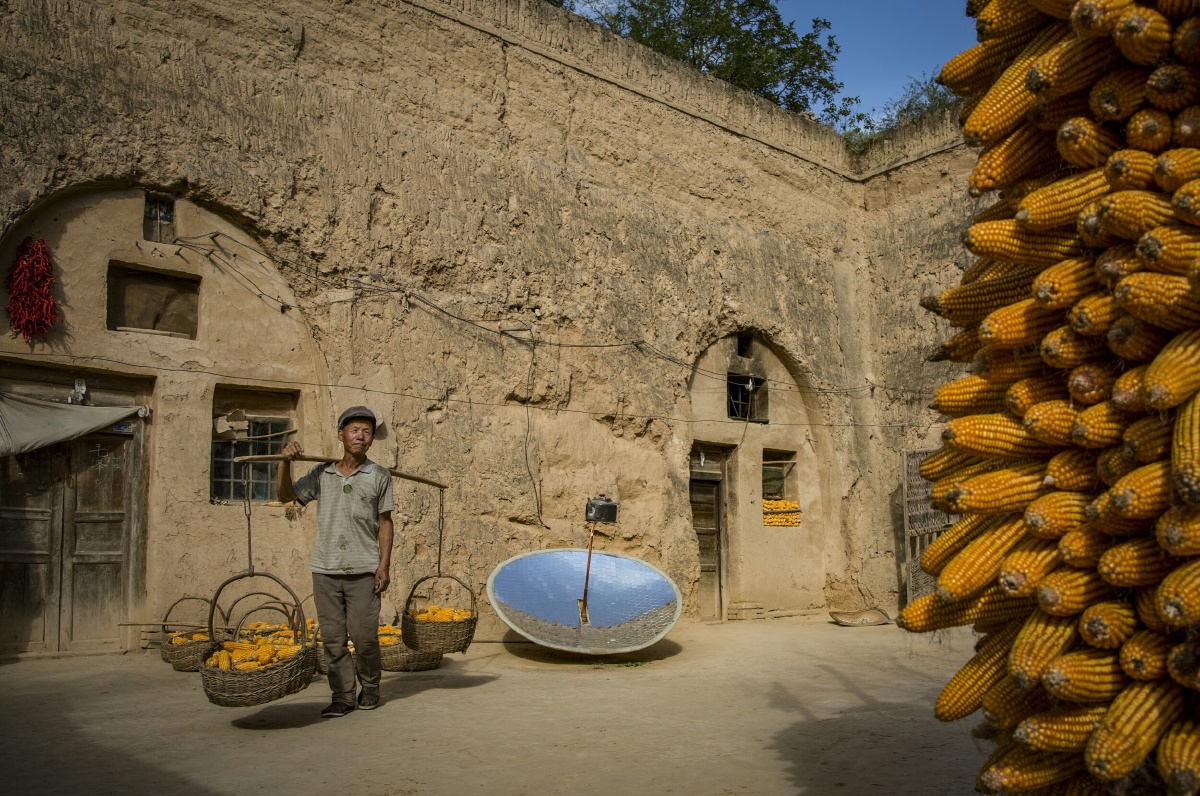 陇东最后居住窑洞人家