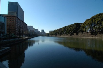 皇宫前