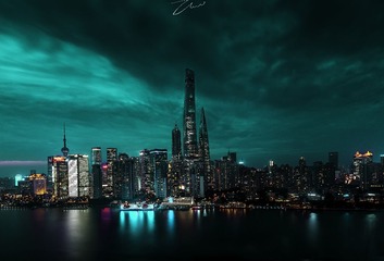 魔都外滩黑金色啊