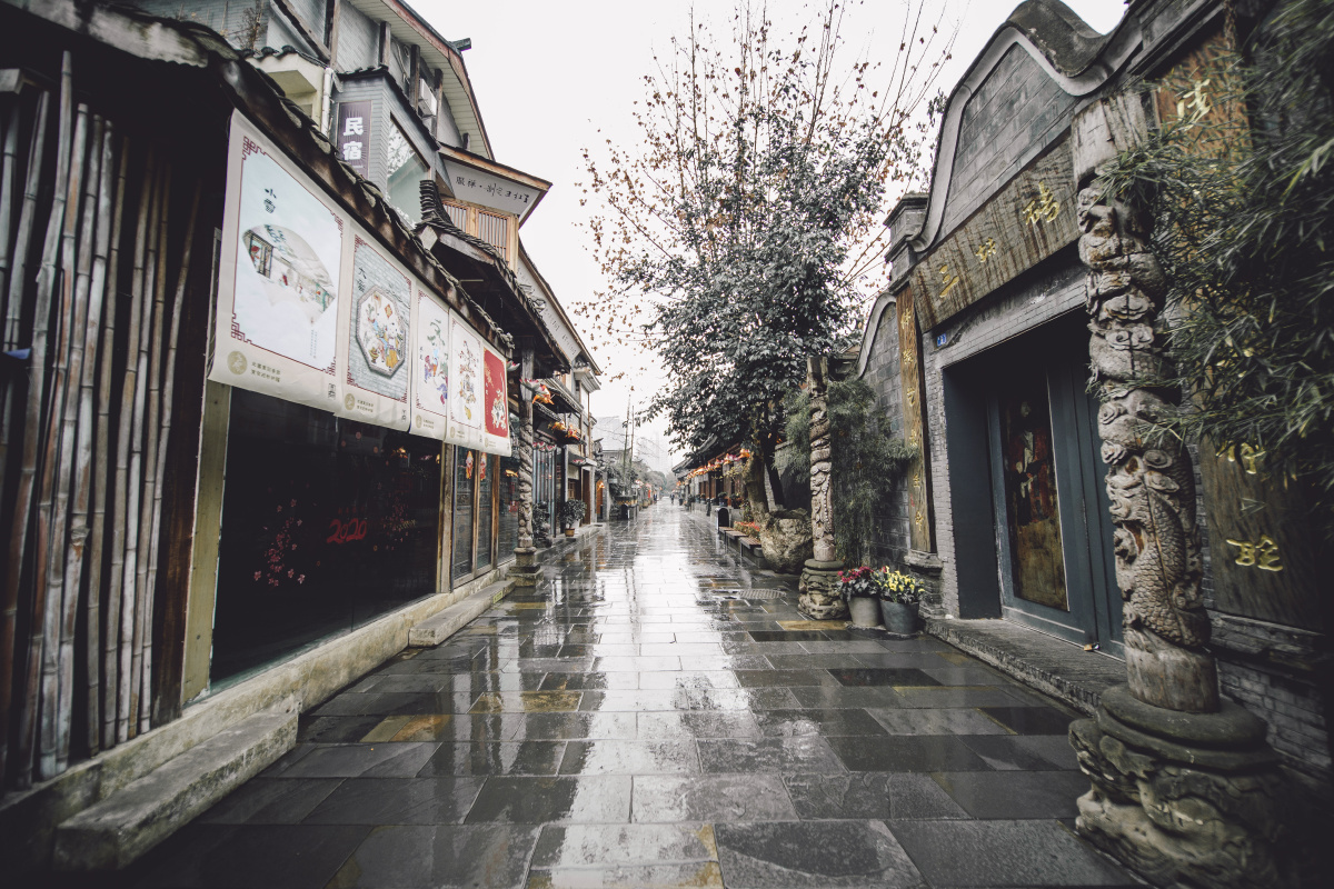 成都宽窄巷子