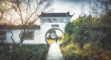 掇景冬色