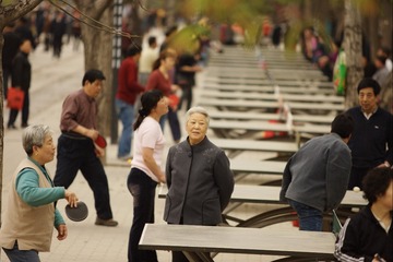 2008年3月31日，摄于西安市环城公园环城西苑。