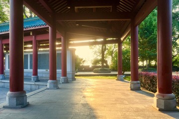 岳阳楼碑林走廊