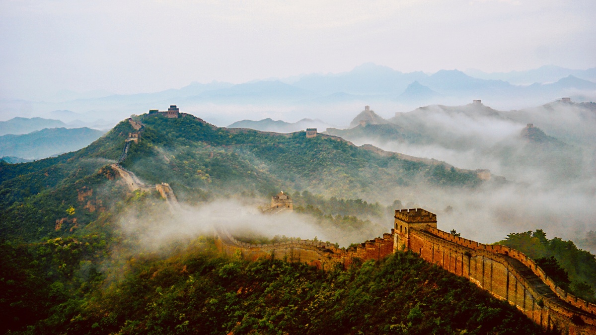 金山岭长城风光