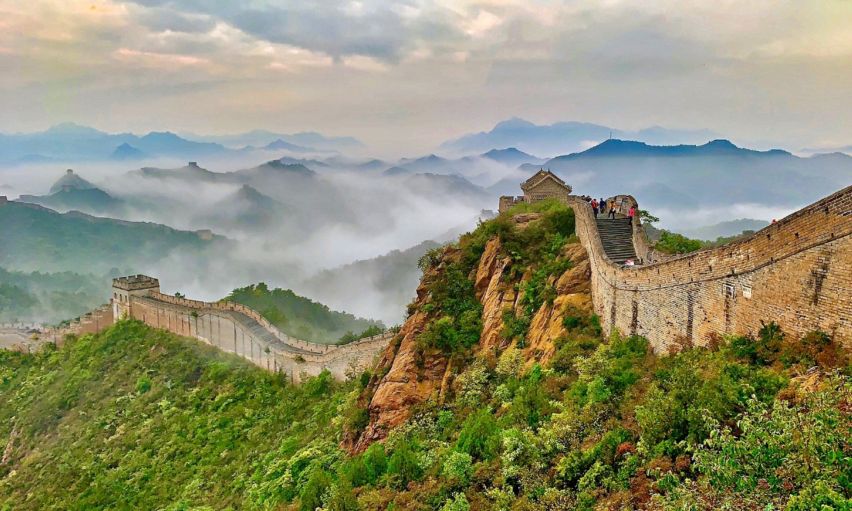 金山岭长城风光