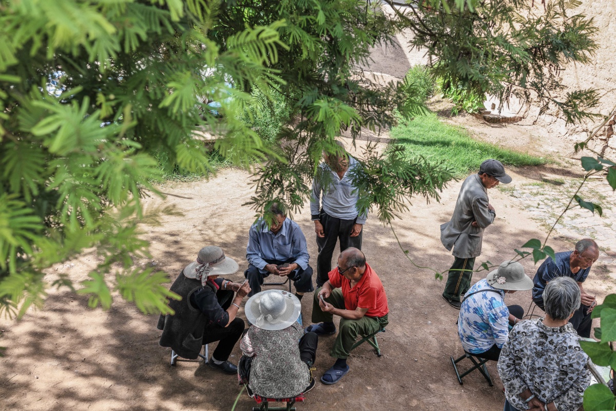 留守老人的休闲娱乐