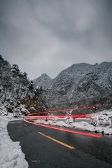 秦岭盘山路