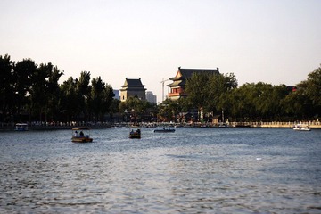 后海的游船