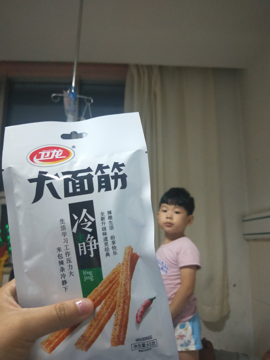 吃卫龙辣条上火不