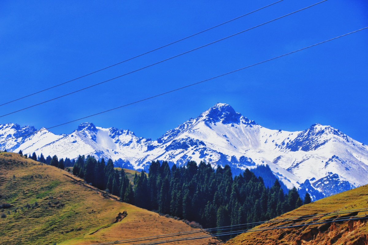 石河子南山风景区,美得像幅画 - 你是我的星空 - 图虫