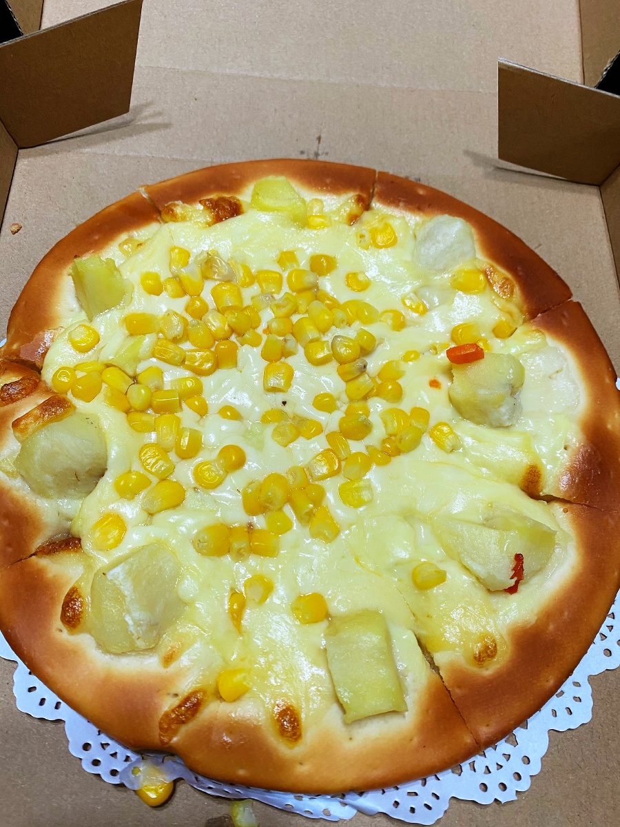 只是想一起享用榴莲披萨没有料到你还是匆匆而去这次我并没有那样勉强