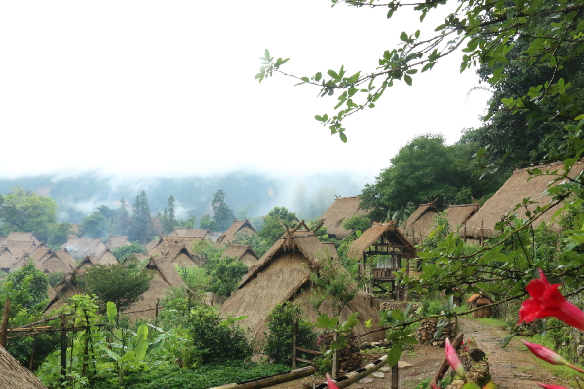 沧源翁丁佤族部落