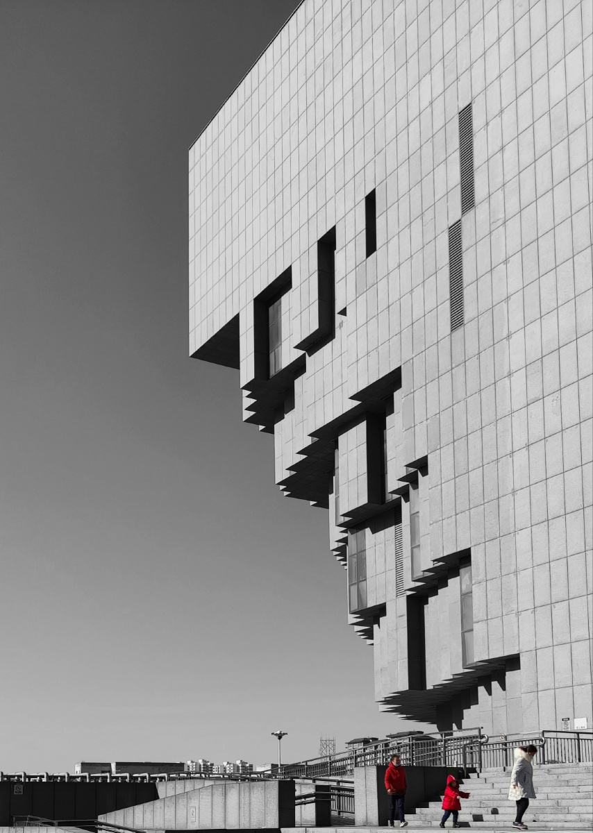 自然的光影对比黑白对比也是很有美感的