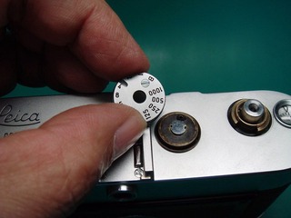 5 再把速度盤取出