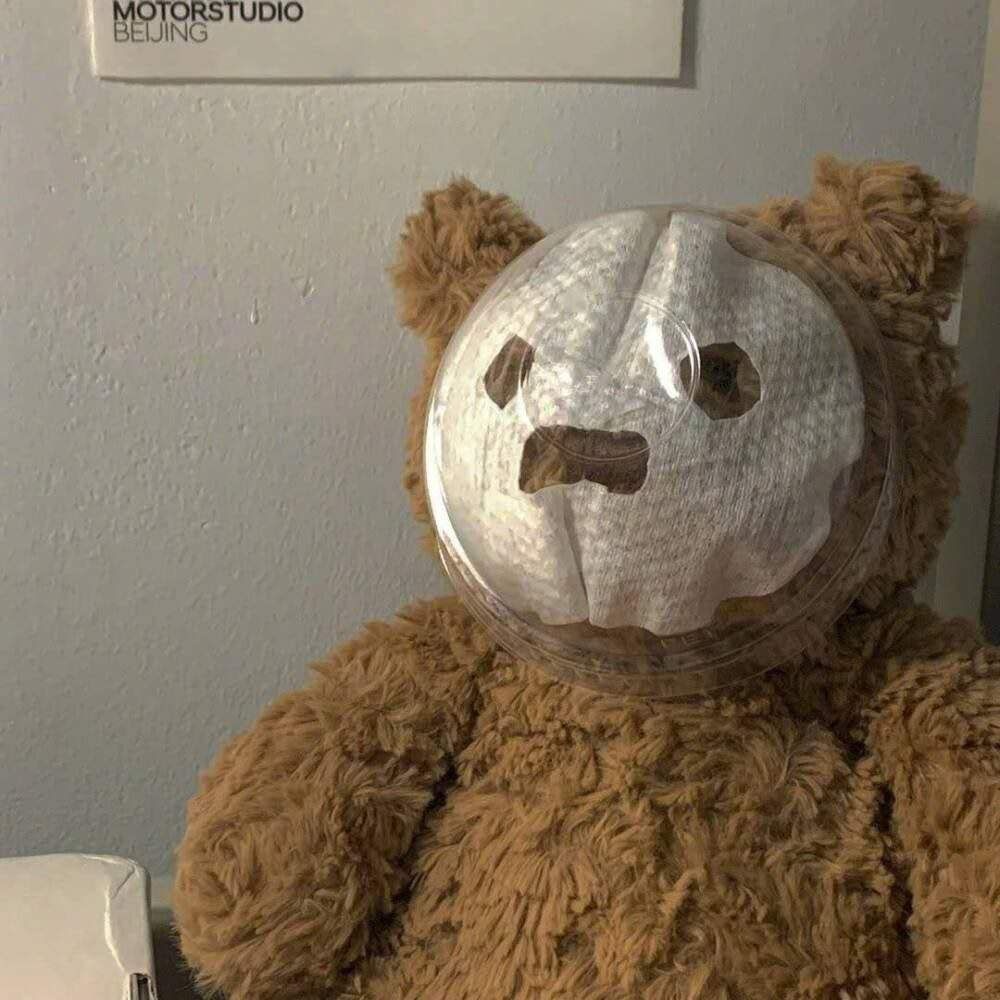 要做一个精致的小熊从敷面膜开始02