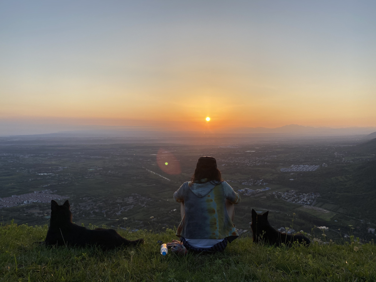 终南山远眺日出 - 摄影师王攀photoing - 图虫