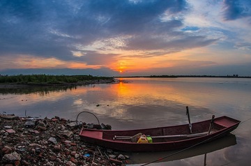 夕阳西下