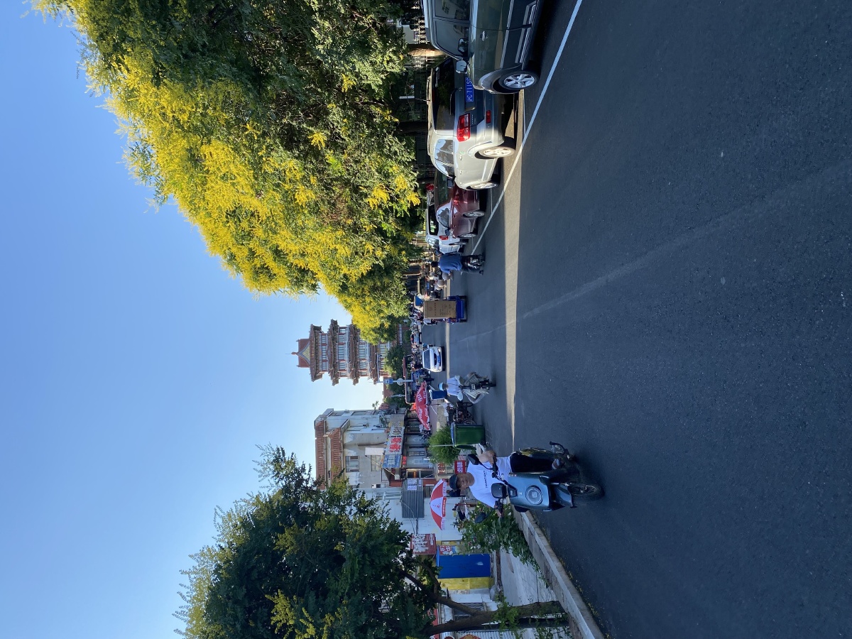 蓝色沧州天空如洗安安静静