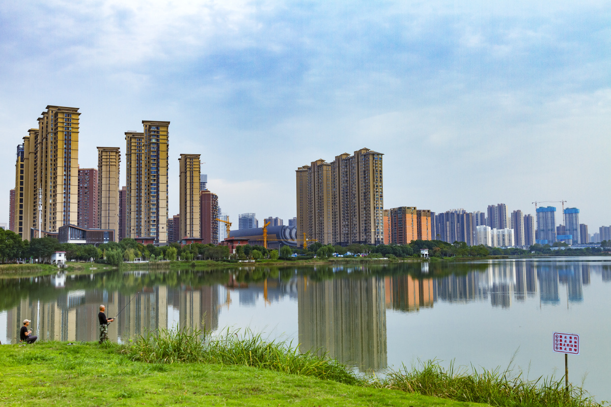 武汉金银湖湖景房住宅小区