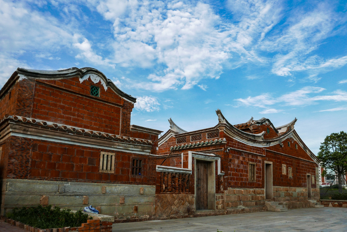 晋江梧林村民国时代的建筑