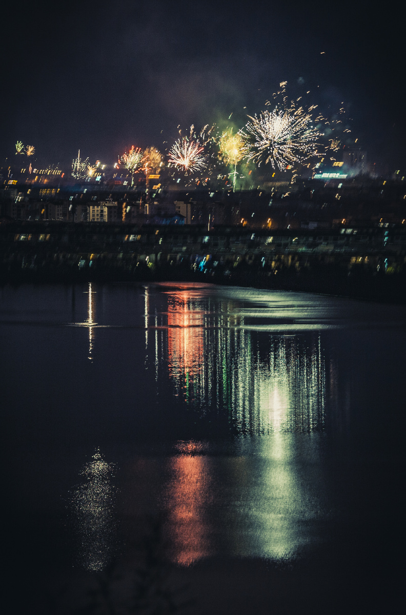 今年有幸在丽江看烟火