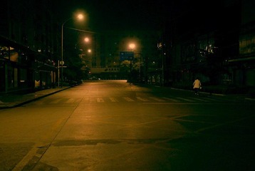空荡荡的街道