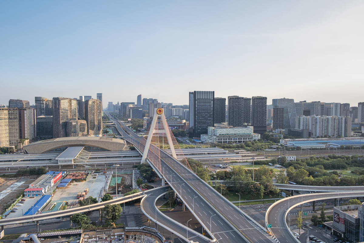 成都火车南站立交