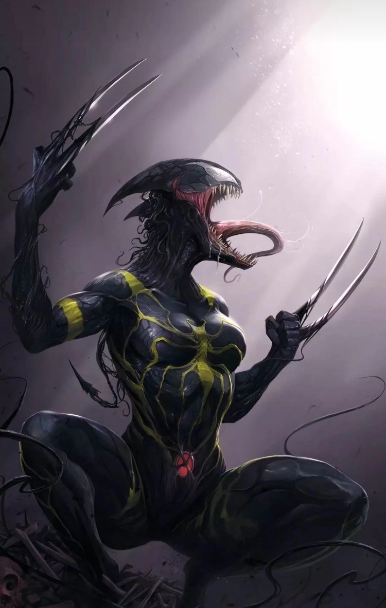 惊心动魄的毒液壁纸爱了爱了