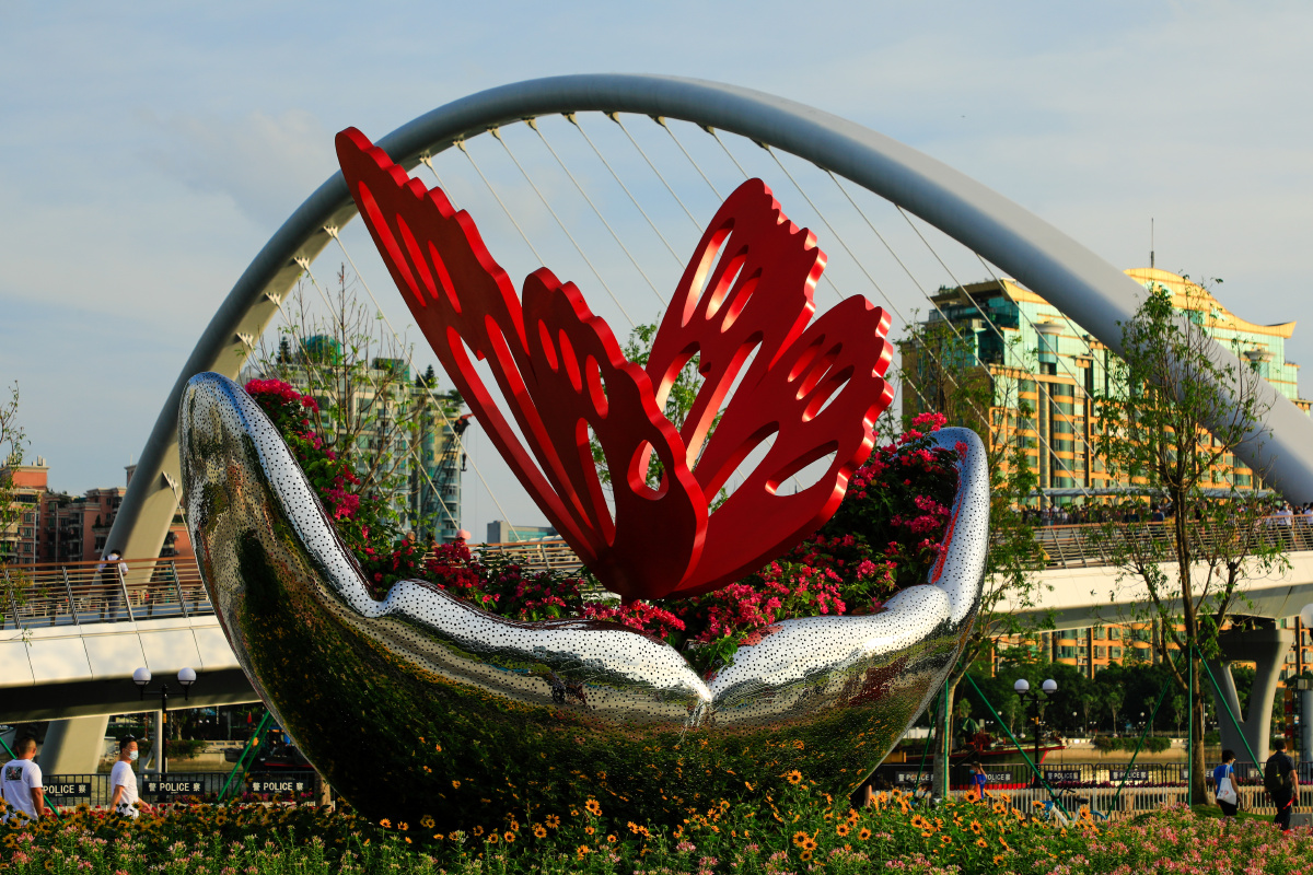 广州花城广场海心沙