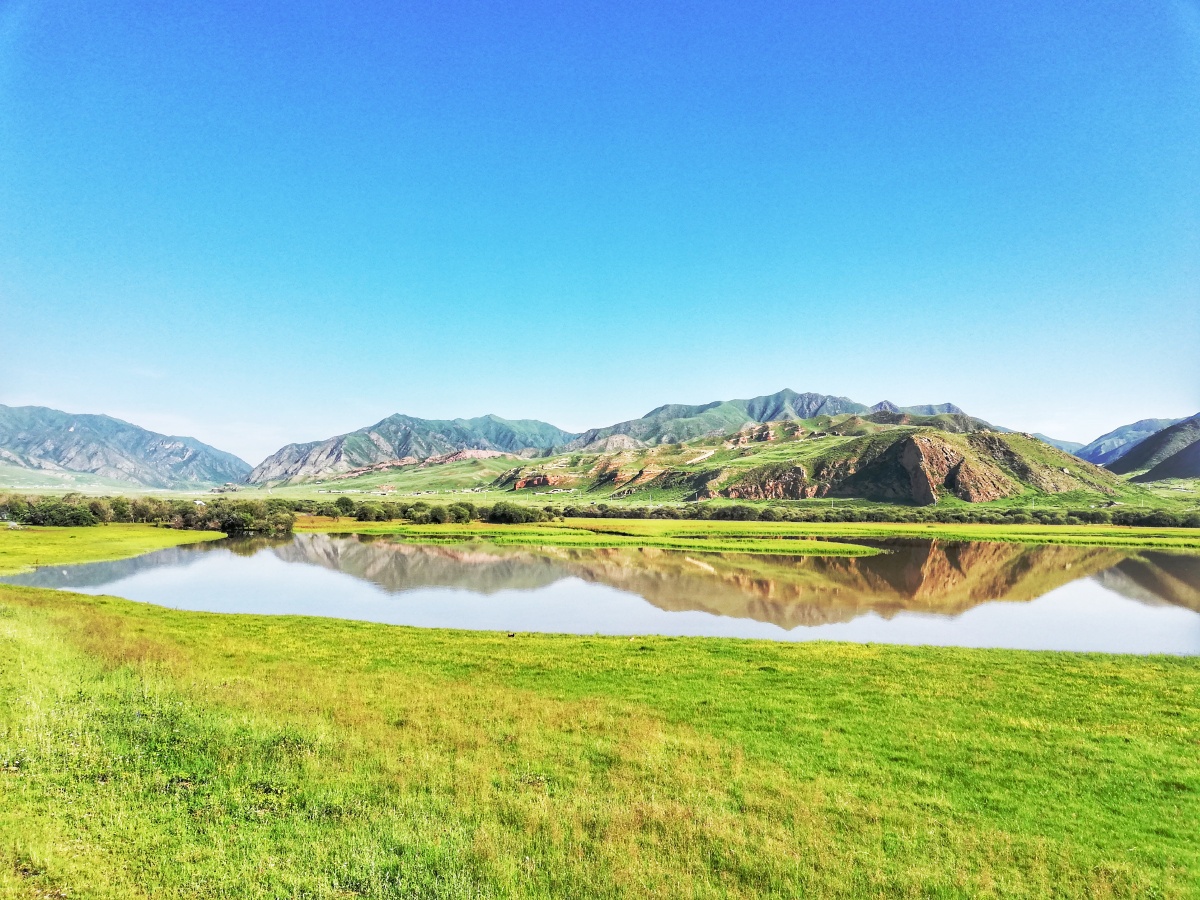 甘南夏河桑科湿地
