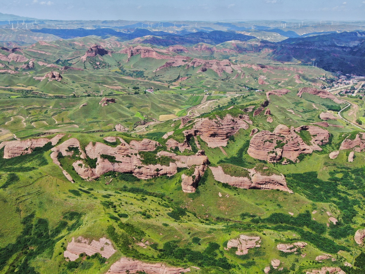 宁夏火石寨丹霞地貌地质公园