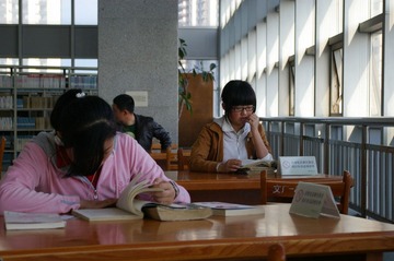 看书的女孩