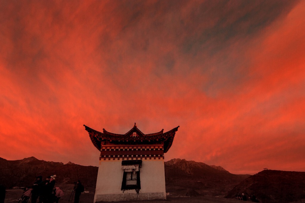 2016春节郎木寺晒佛纪实摄影--赵峰