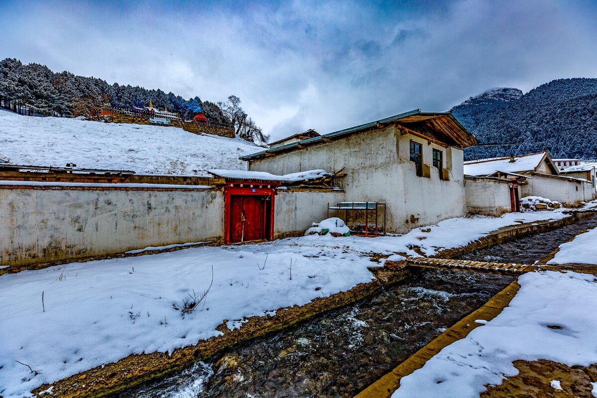 兰卡措雪图片