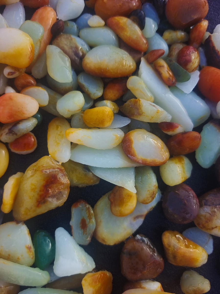 2023年10月25号号新疆和田 和田玉石巴扎市场