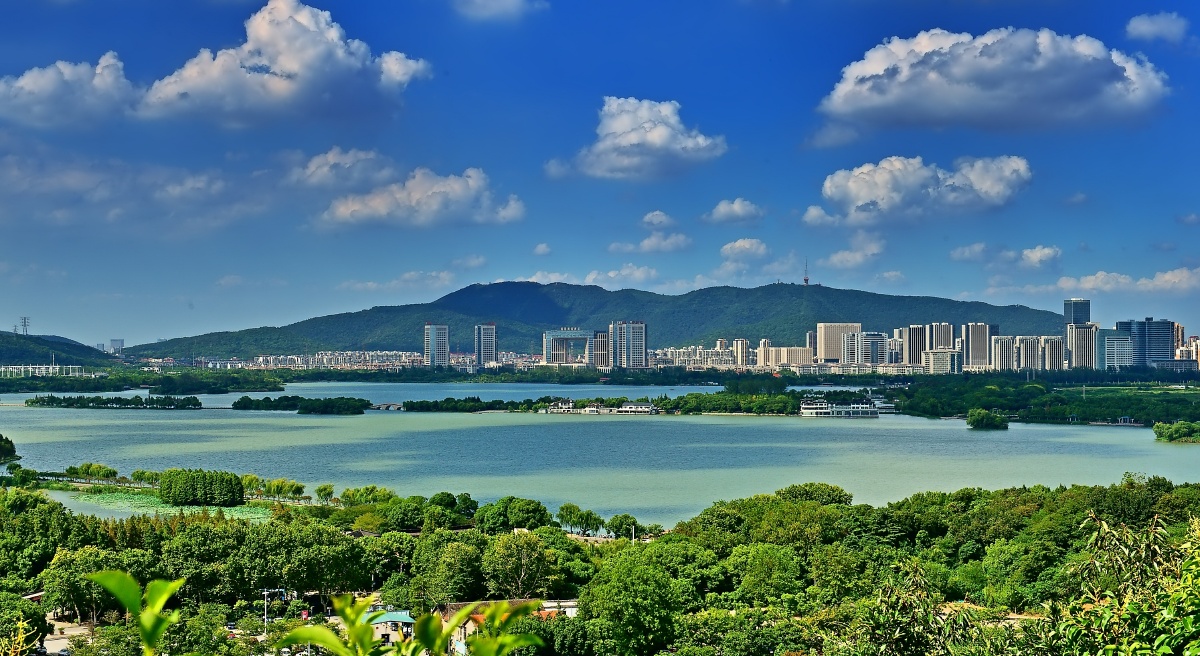 无锡宝界山鸟瞰