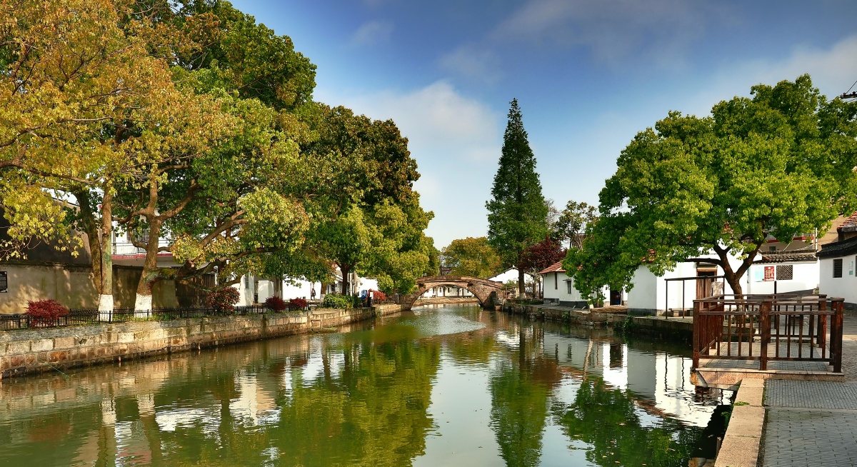 江南水乡金泽镇