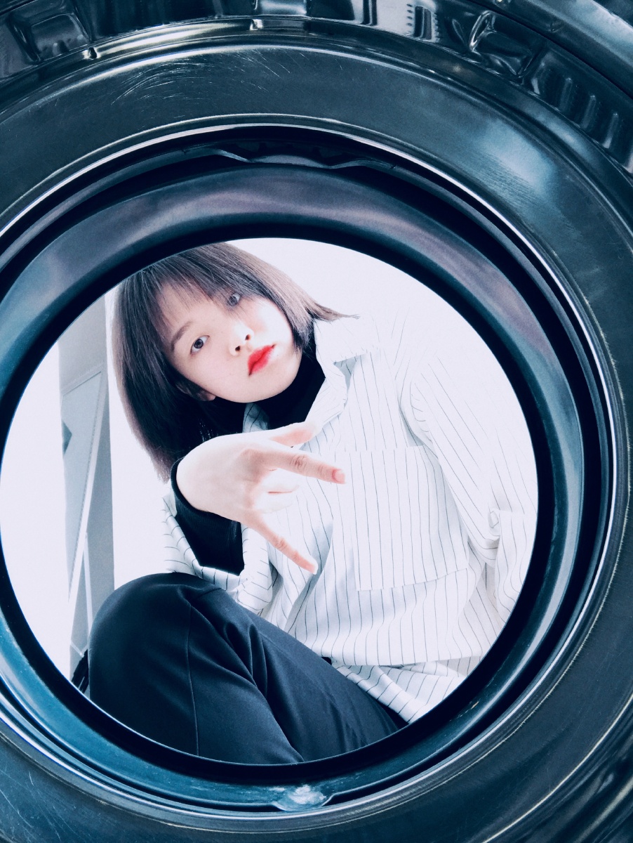 滚筒洗衣机拍照