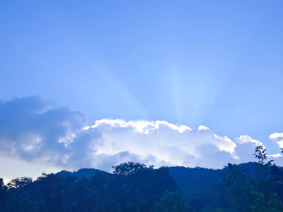 一组家乡的风景无滤镜自然的风景