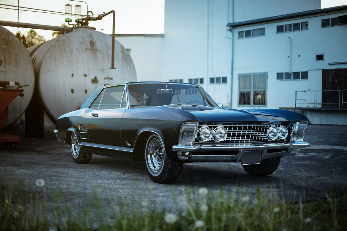 buickriviera1963 cgi汽车摄影 - buickriviera1963 cgi汽车摄影