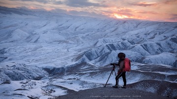 我站在雪山之巅