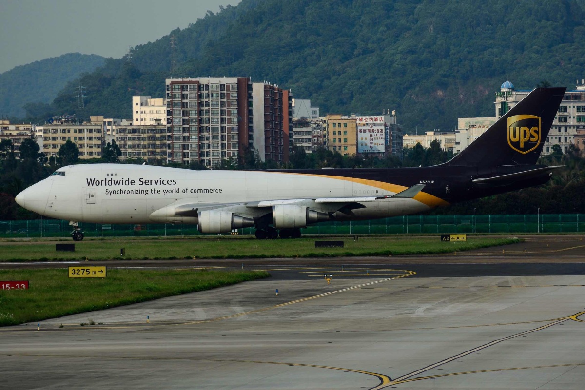 ups747货机