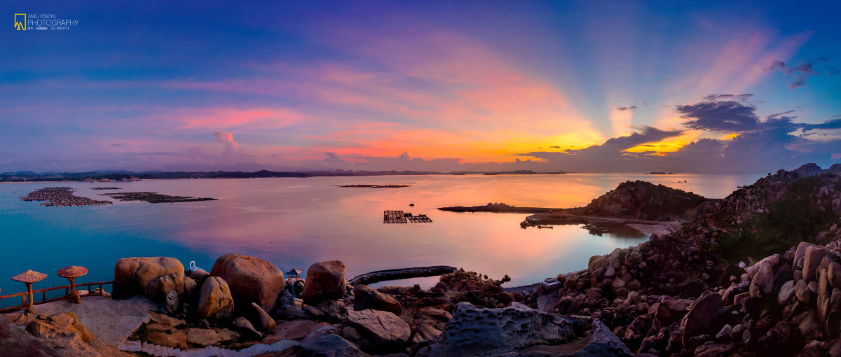 福建平潭坛南湾日出