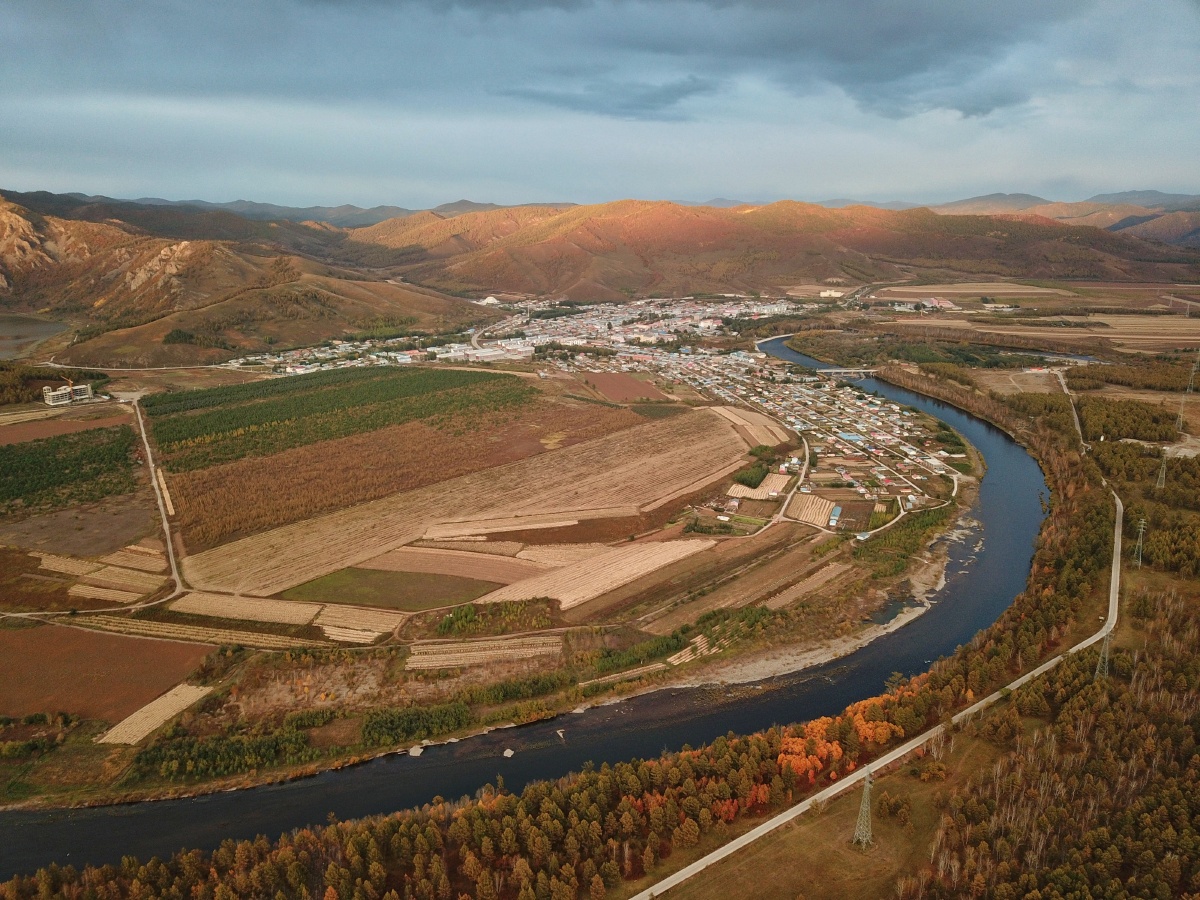 呼伦贝尔柴河风光