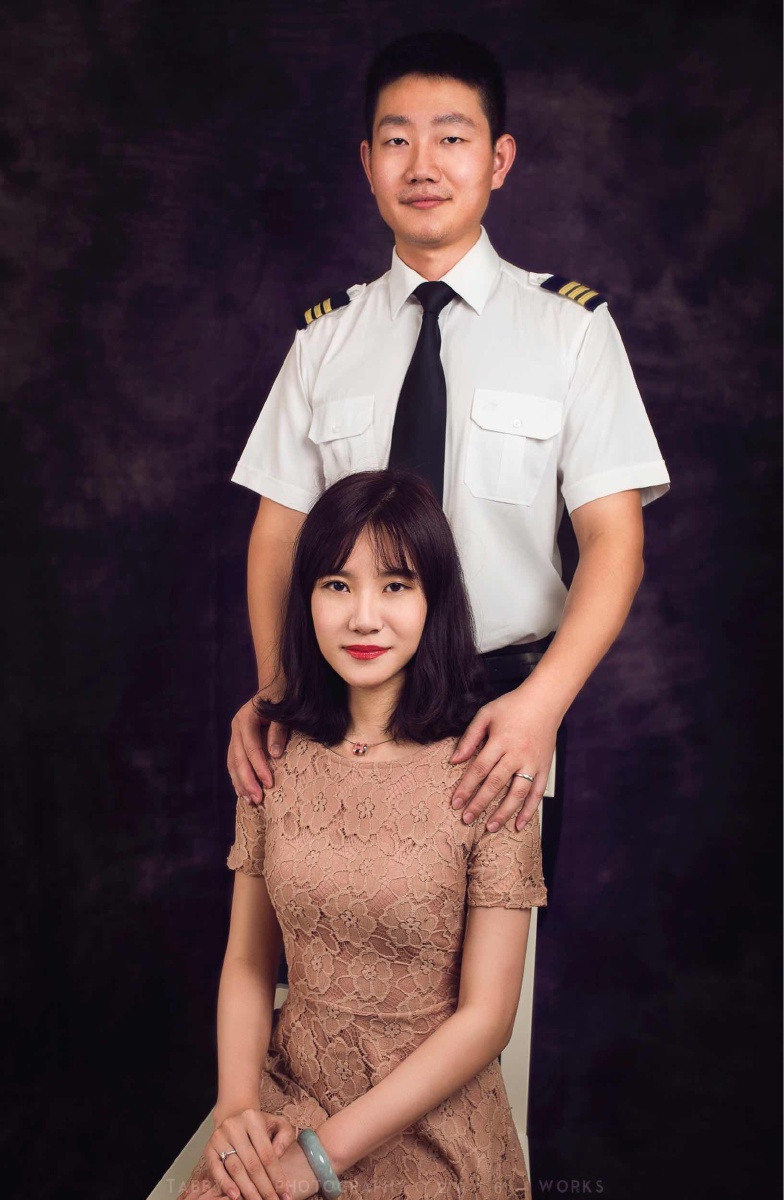 老妹儿 和妹夫 - 人像, 35mm, 尼康 - 李淳风不推