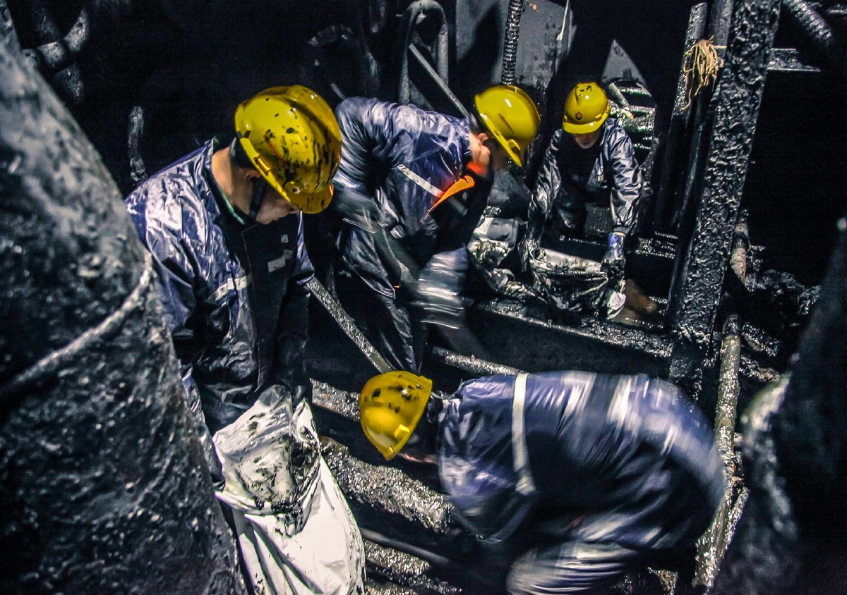 中国海油光荣的海油工人