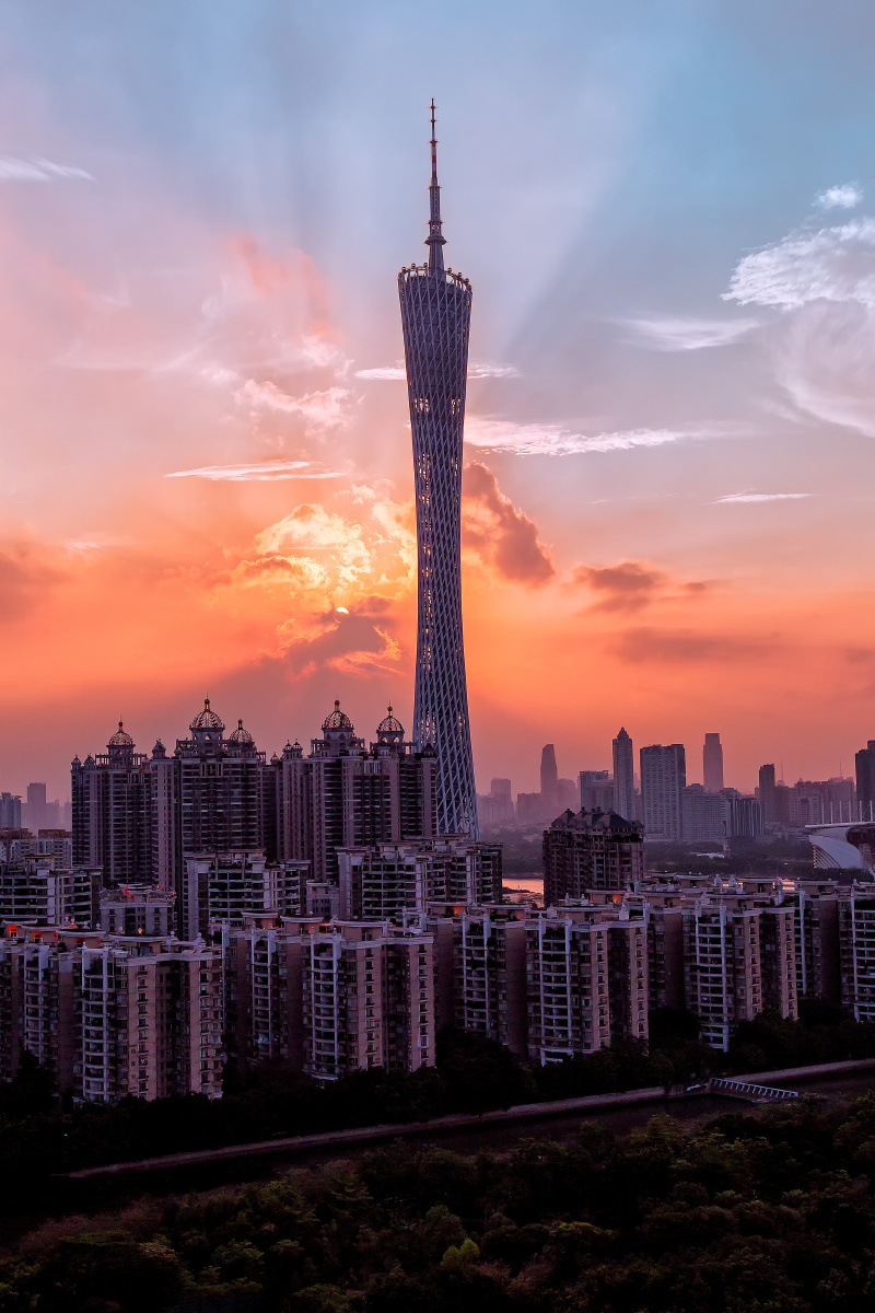 广州塔与珠江帝景