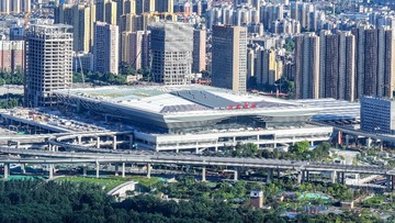 合肥西站成型，年底通车