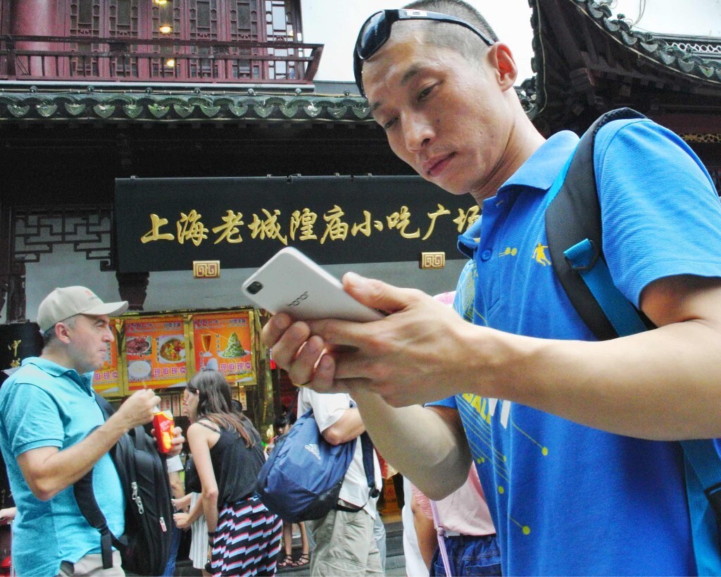 上海老城隍庙小吃广场 - 色彩, 纪实, 街拍, 手机